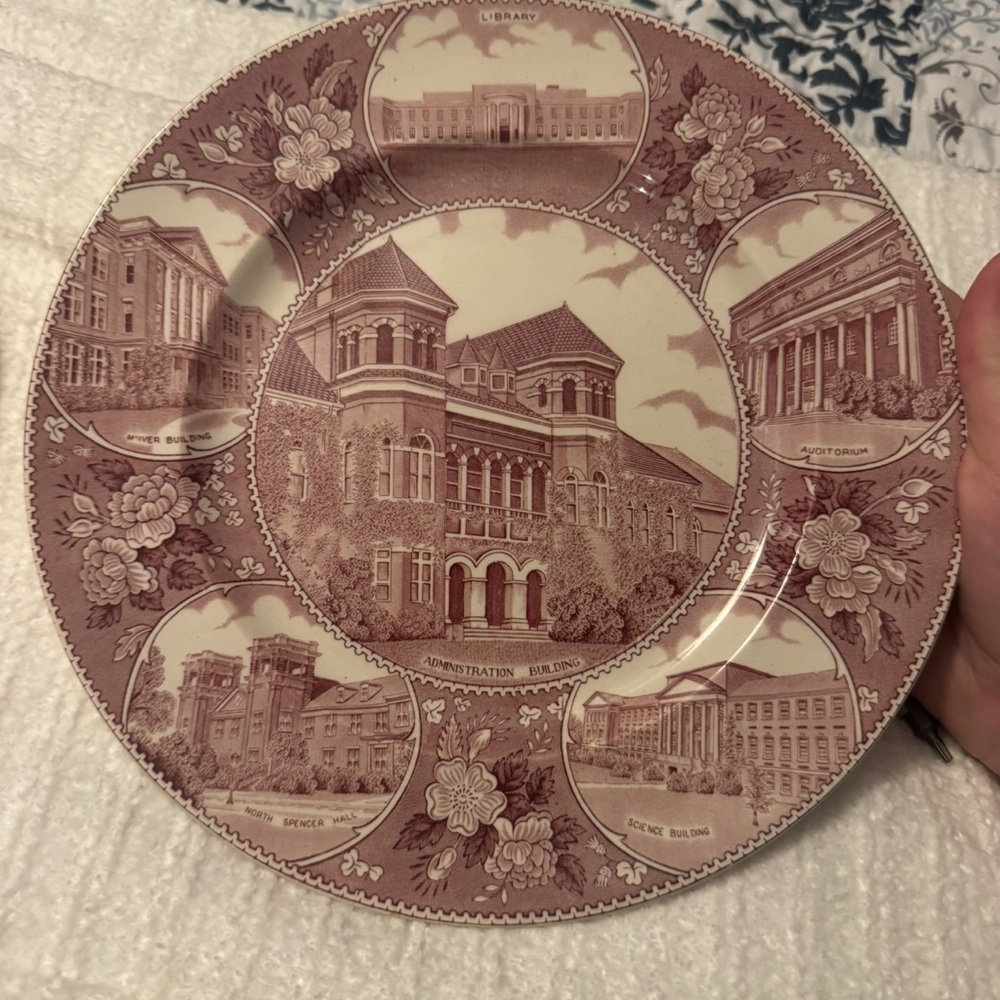 Vintage Ceramic Decorative Plate